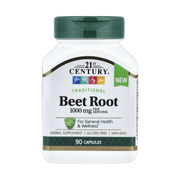 21st Century, Beet Root, 90 Capsules front packaging view