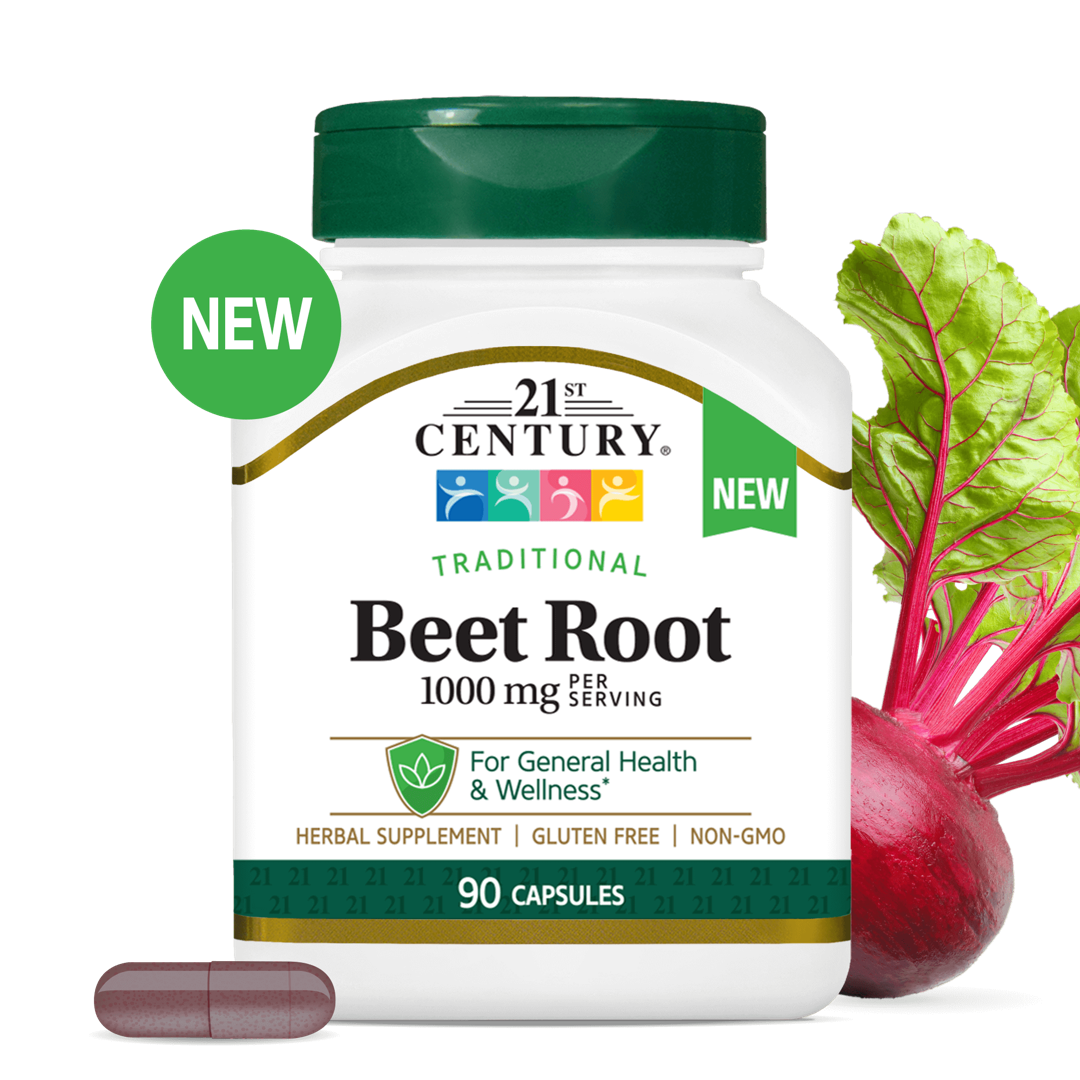 21st Century, Beet Root, 90 Capsules