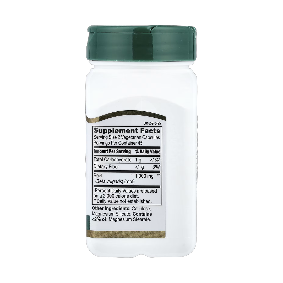 21st Century, Beet Root, 90 Capsules