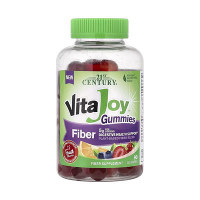 21st Century, VitaJoy® Gummies, Fiber, Fruit, 90 Gummies