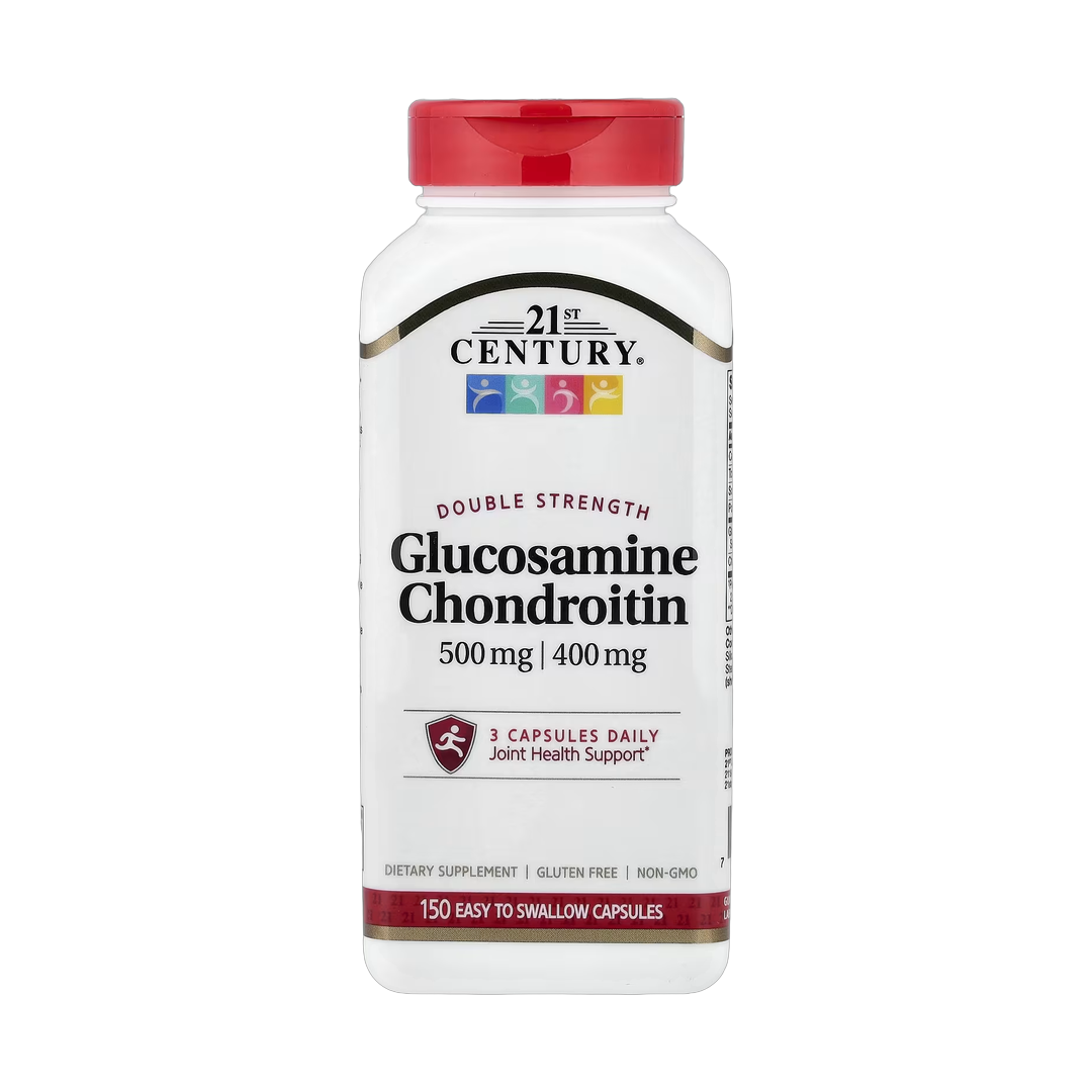 21st Century, Glucosamine Chondroitin, 150 Easy To Swallow Capsules front packaging view