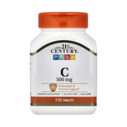 21st Century, Vitamin C, 500 mg, 110 Tablets front packaging view