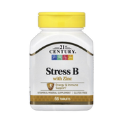 21st Century, Stress B with Zinc, 66 Tablets front packaging view