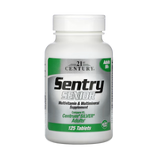 21st Century, Sentry Senior, Multivitamin & Multimineral Supplement, Adults 50+, 125 Tablets front packaging view