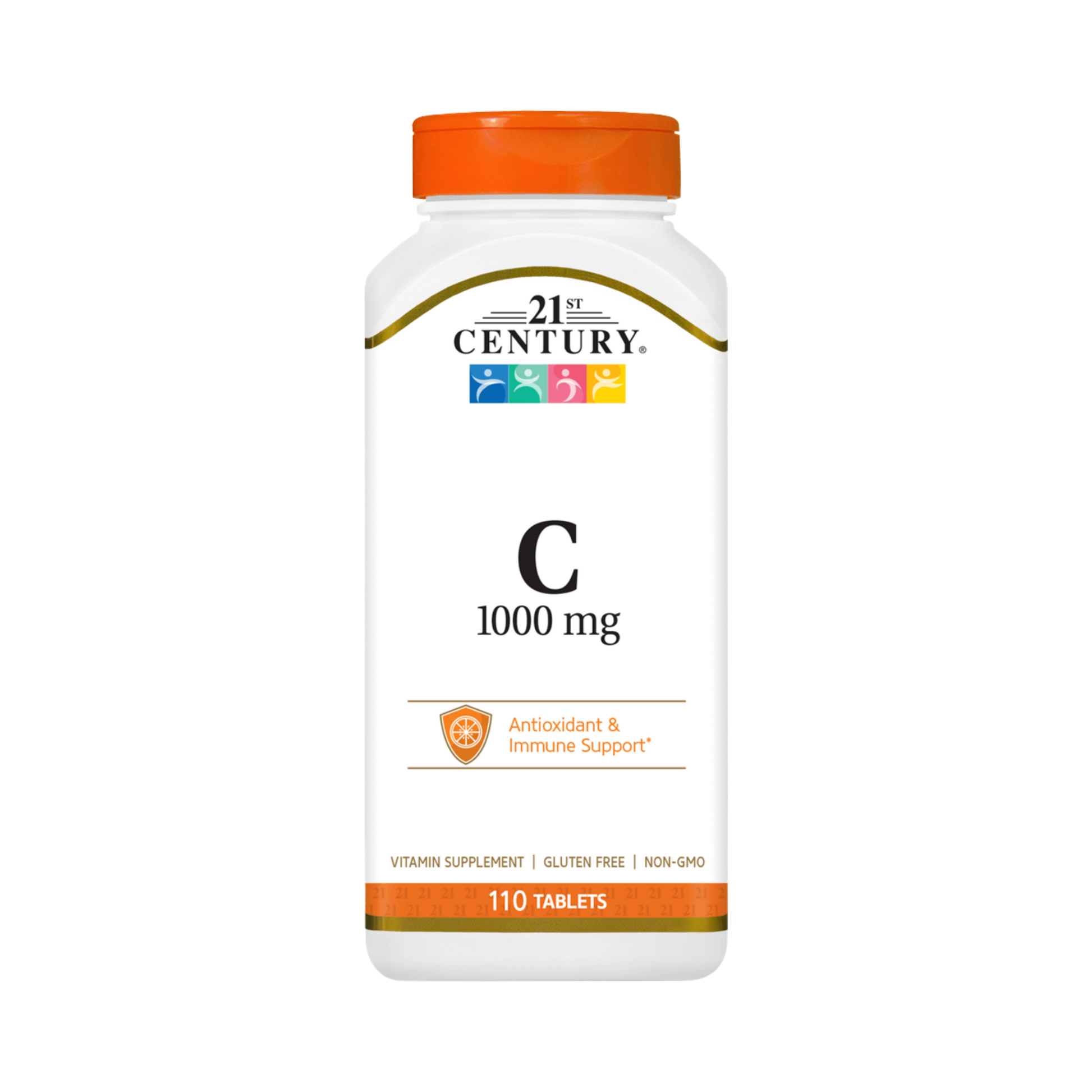 21st Century, Vitamin C, 1000 mg, 110 Tablets front packaging view