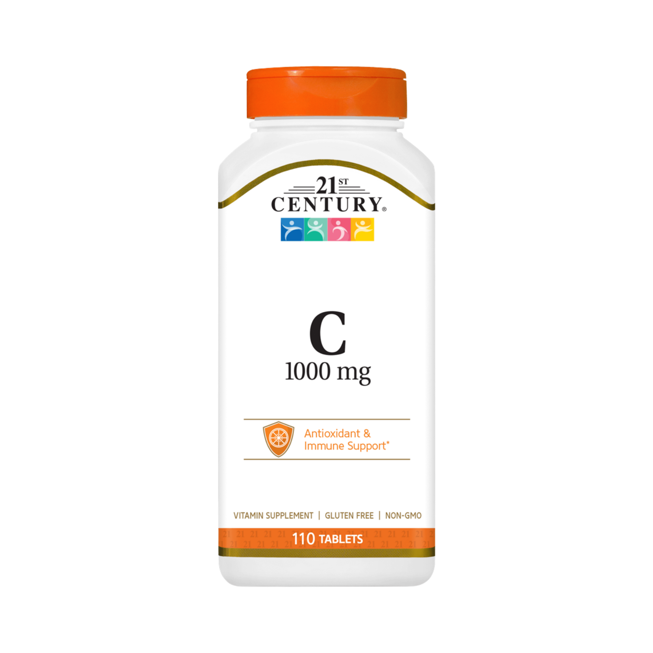 21st Century, Vitamin C, 1000 mg, 110 Tablets front packaging view