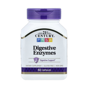 21st Century, Digestive Enzymes, 60 Capsules front packaging view