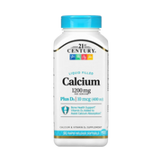21st Century, Liquid Filled Calcium Plus D3, 90 Rapid Release Softgels front packaging view