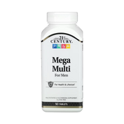 21st Century, Mega Multi for Men, 90 Tablets front packaging view