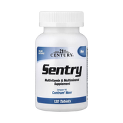 21st Century, Sentry Men, Multivitamin & Multimineral Supplement, 120 Tablets front packaging view