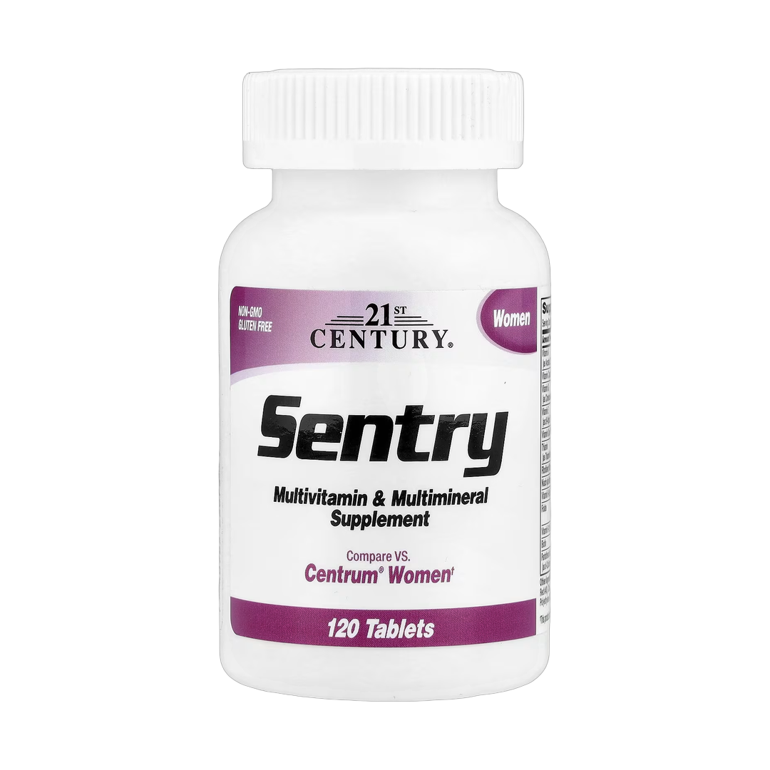 21st Century, Sentry Women, Multivitamin & Multimineral Supplement, 120 Tablets front packaging view