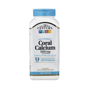 21st Century, Coral Calcium, 120 Capsules front packaging view