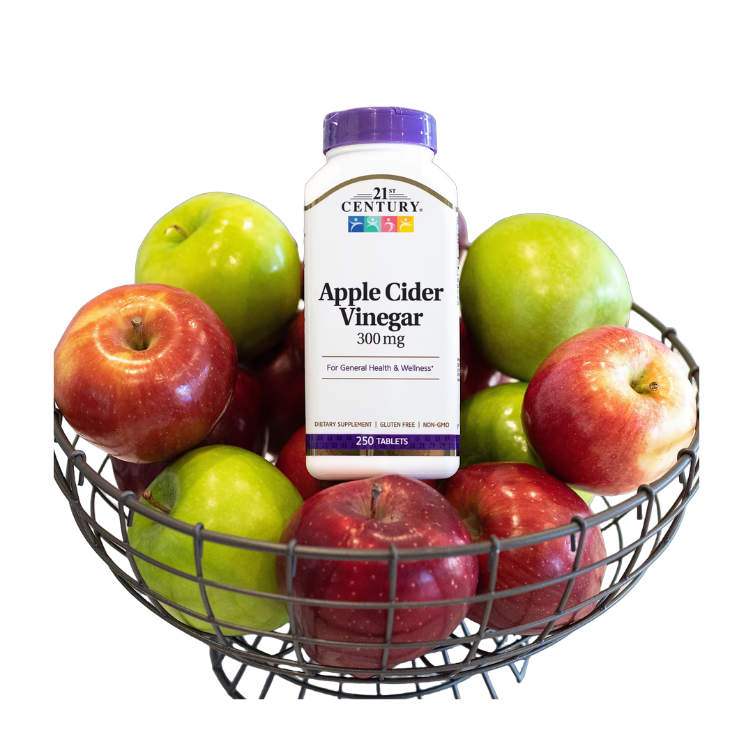21st Century, Apple Cider Vinegar, 300 mg, 250 Tablets lifestyle image