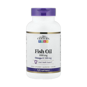 21st Century, Fish Oil, 1,000 mg, 120 Softgels front packaging view