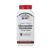 21st Century, Glucosamine Chondroitin, 250 mg/200 mg, 120 Easy To Swallow Capsules front packaging view