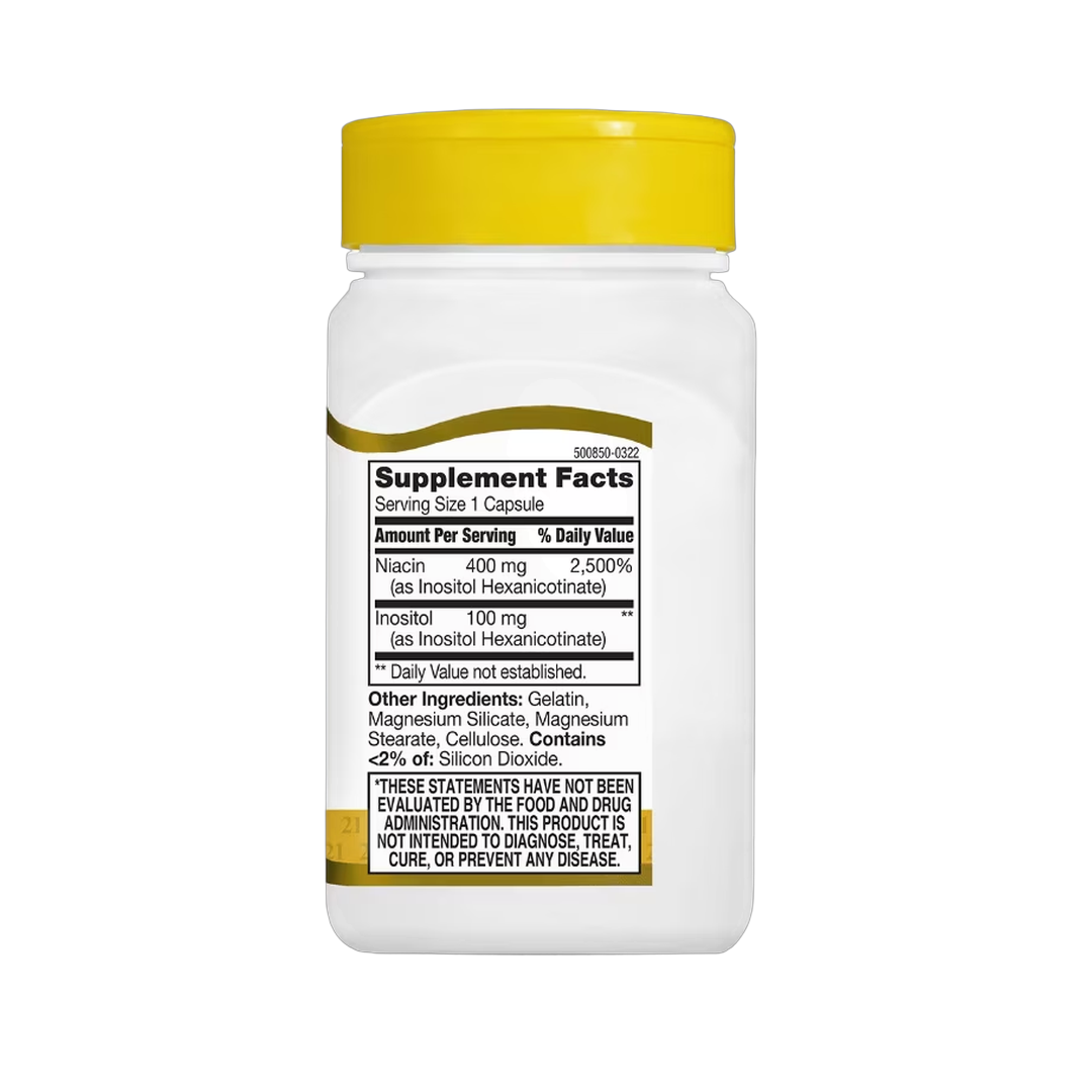 21st Century, Niacin, Inositol Hexanicotinate, 500 Mg, Capsules lifestyle image