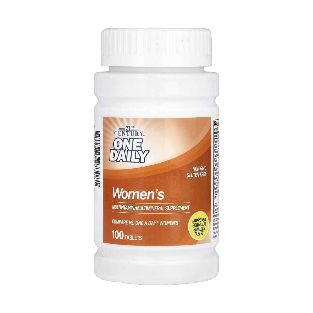 21st Century, One Daily, Women's, 100 Tablets front packaging view