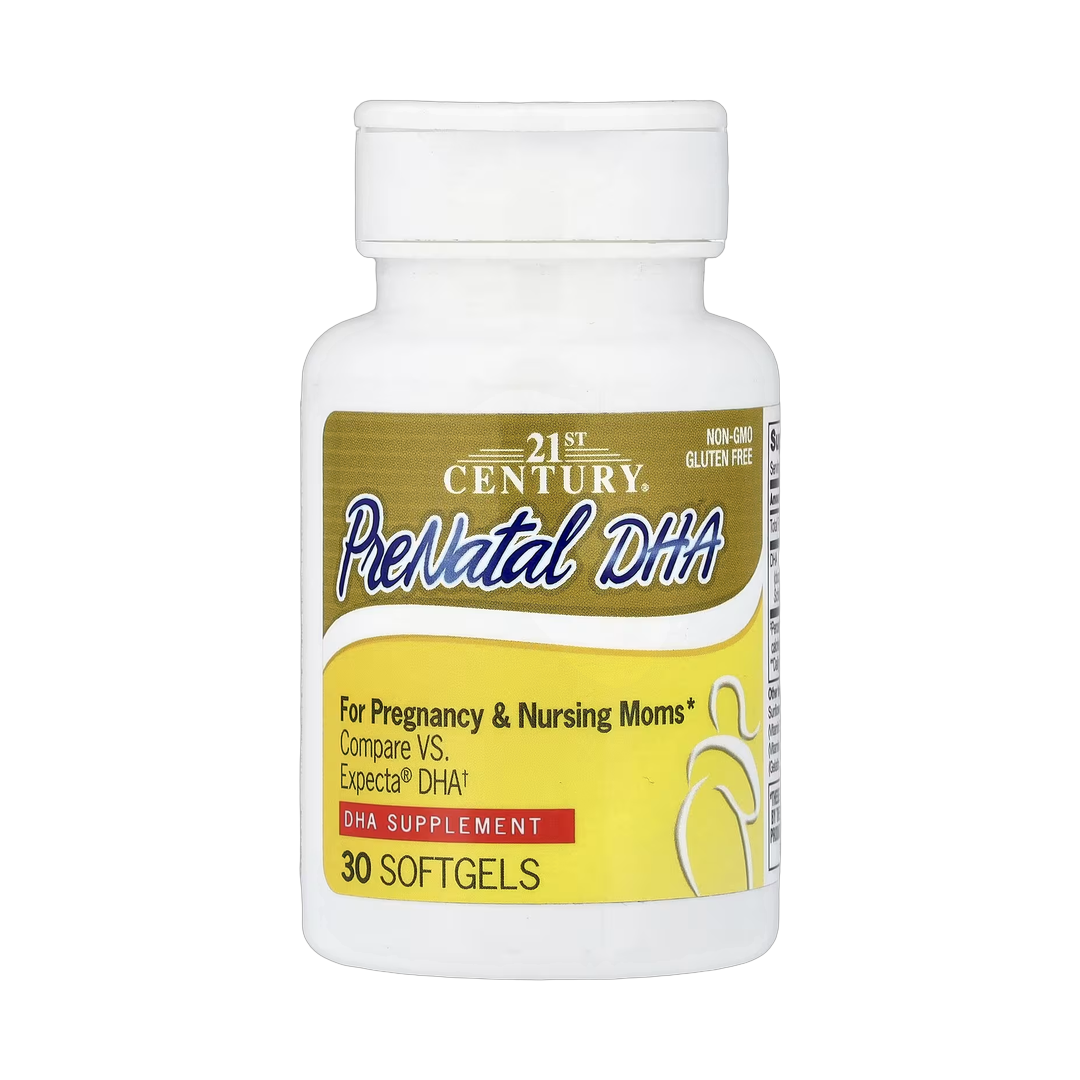 21st Century, PreNatal DHA, 30 Softgels front packaging view