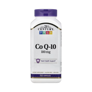 21st Century, CoQ10, 100 mg, 150 Capsules front packaging view