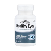21st Century, Healthy Eyes, Lutein and Antioxidants, 60 Tablets front packaging view