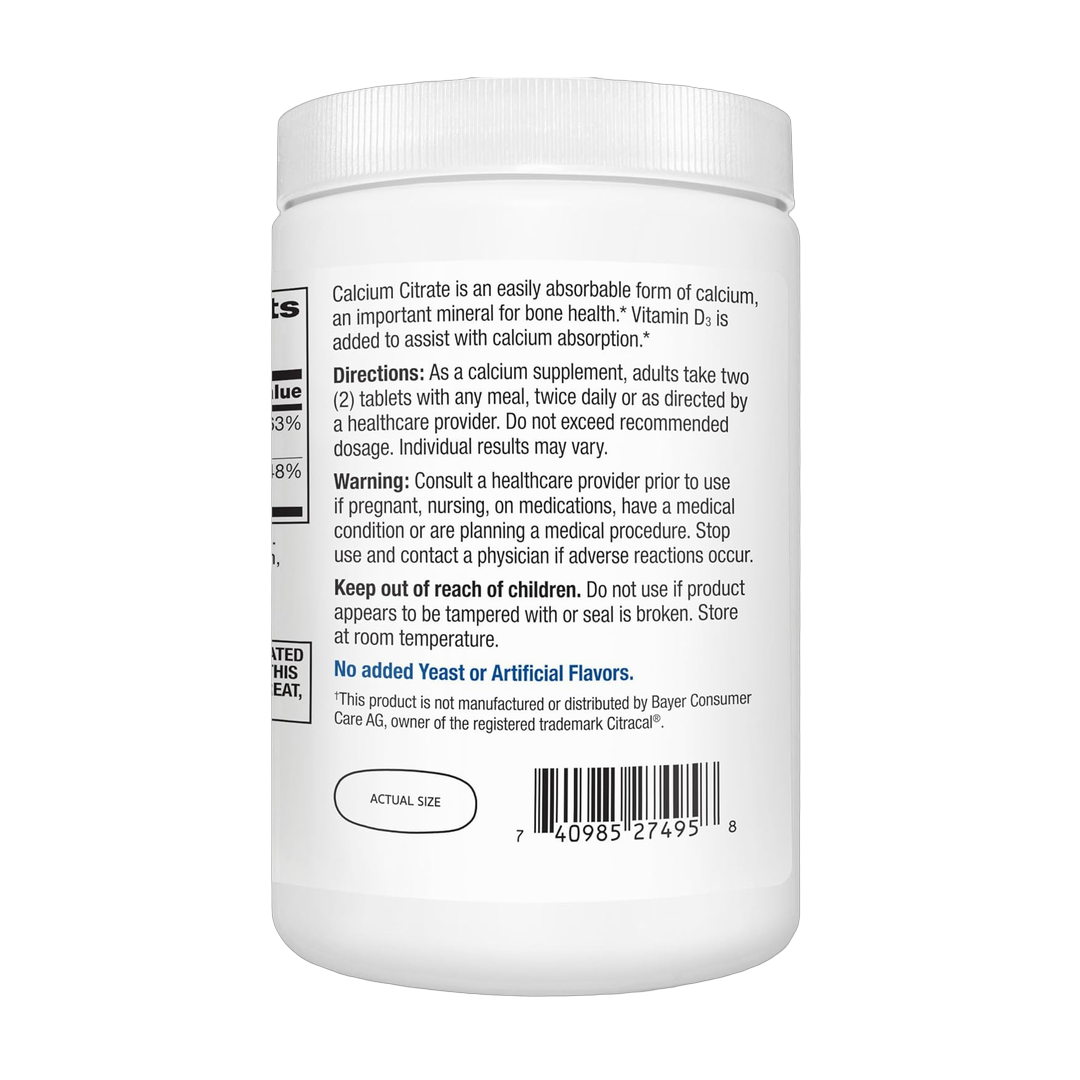 21st Century, Calcium Citrate Plus D3 Maximum, 400 Tablets lifestyle image