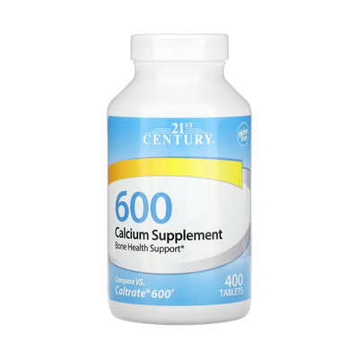 21st Century, Calcium Supplement 600, 400 Tablets