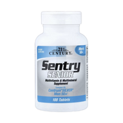 21st Century, Sentry Senior, Men's 50+, Multivitamin & Multimineral Supplement, 100 Tablets front packaging view