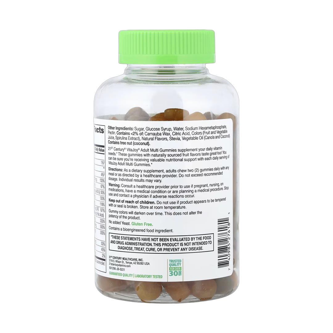 21st Century, VitaJoy Adult Multi Gummies, Fruit, 120 Gummies lifestyle image