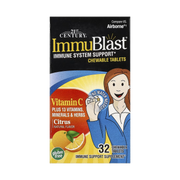 21st Century, ImmuBlast, Vitamin C, Citrus, 32 Chewable Tablets front packaging view