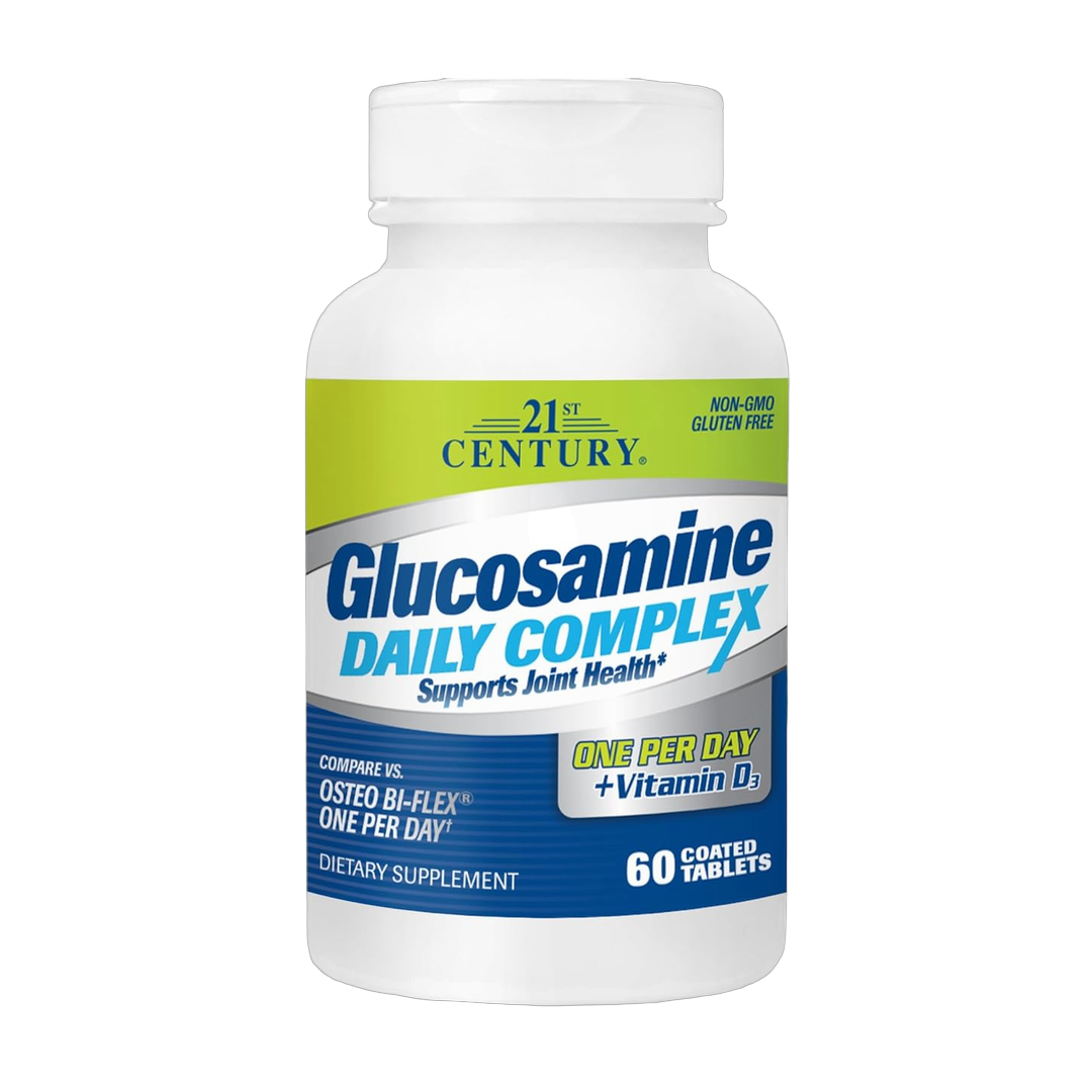 21st Century, Glucosamine Daily Complex, 60 Tablets front packaging view