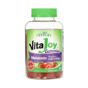 21st Century, VitaJoy Melatonin Gummies, Strawberry, 120 Gummies front packaging view