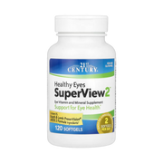 21st Century, Healthy Eyes SuperView2, 120 Softgels front packaging view