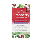 21st Century, Cranberry Plus Probiotic, 60 Tablets front packaging view
