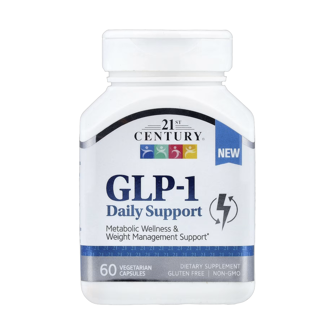 21st Century, GLP-1, 60 Vegetarian Capsules front packaging view