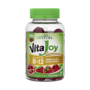 21st Century, VitaJoy B-12 Gummies, Raspberry, 90 Gummies front packaging view