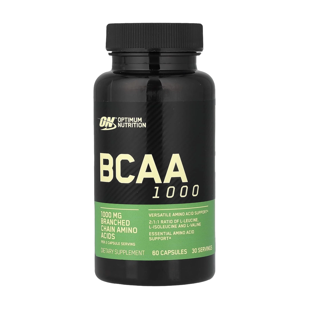 Optimum Nutrition, BCAA 1000, 60 Capsules (500 mg per Capsule)