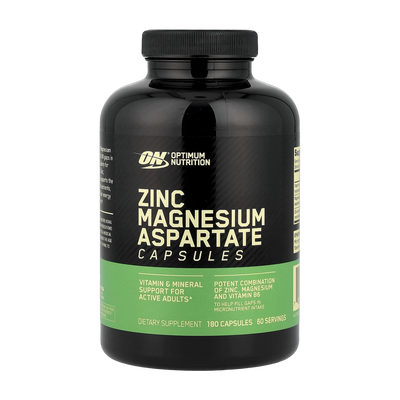 Optimum Nutrition, Zinc Magnesium Aspartate, 180 Capsules