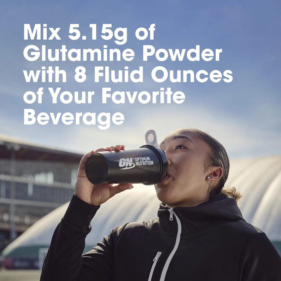 Optimum Nutrition, Glutamine Powder, Unflavored, 10.58 oz (300 g)