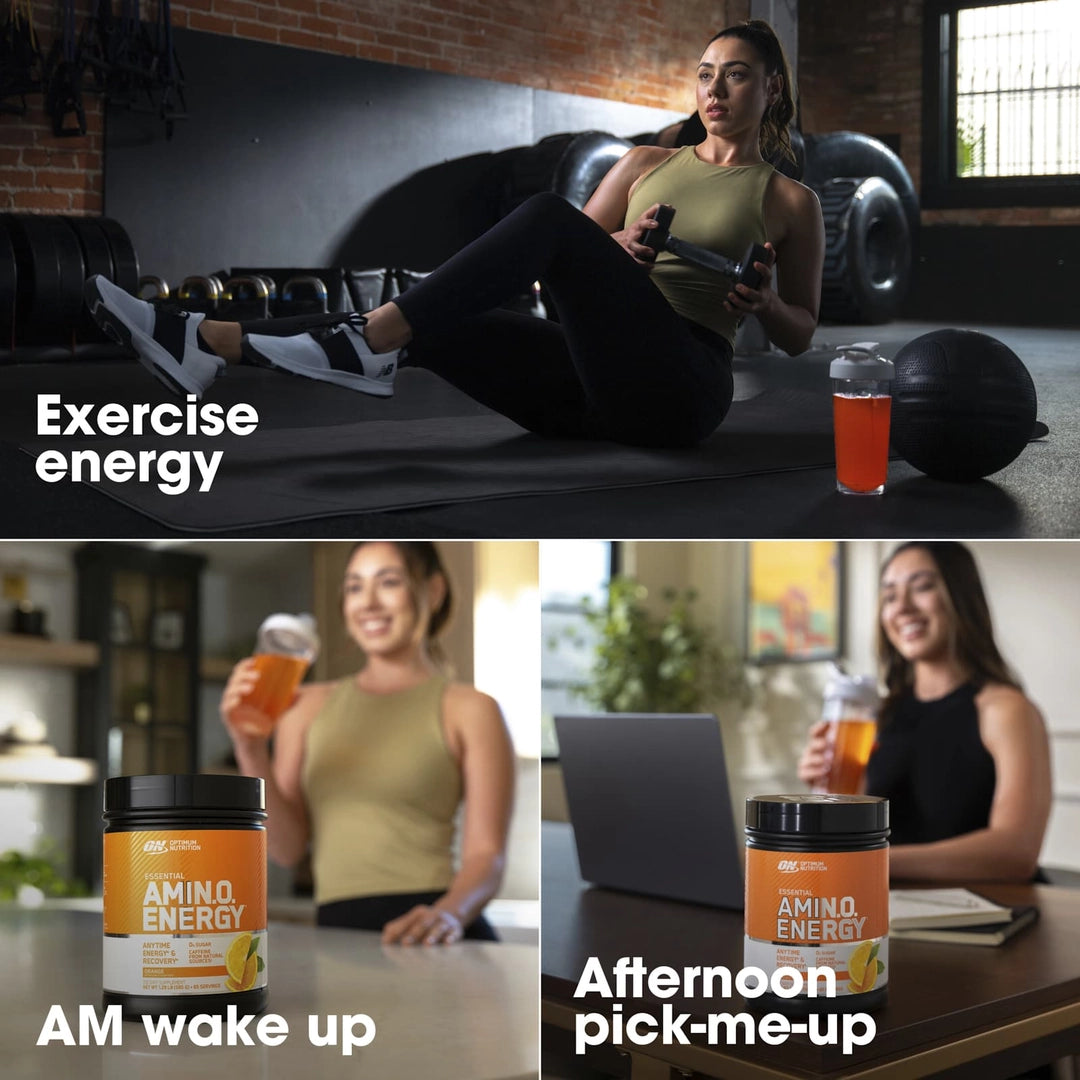 Optimum Nutrition, Essential Amin.O. Energy®, Orange, 1.29 lb (585 g)