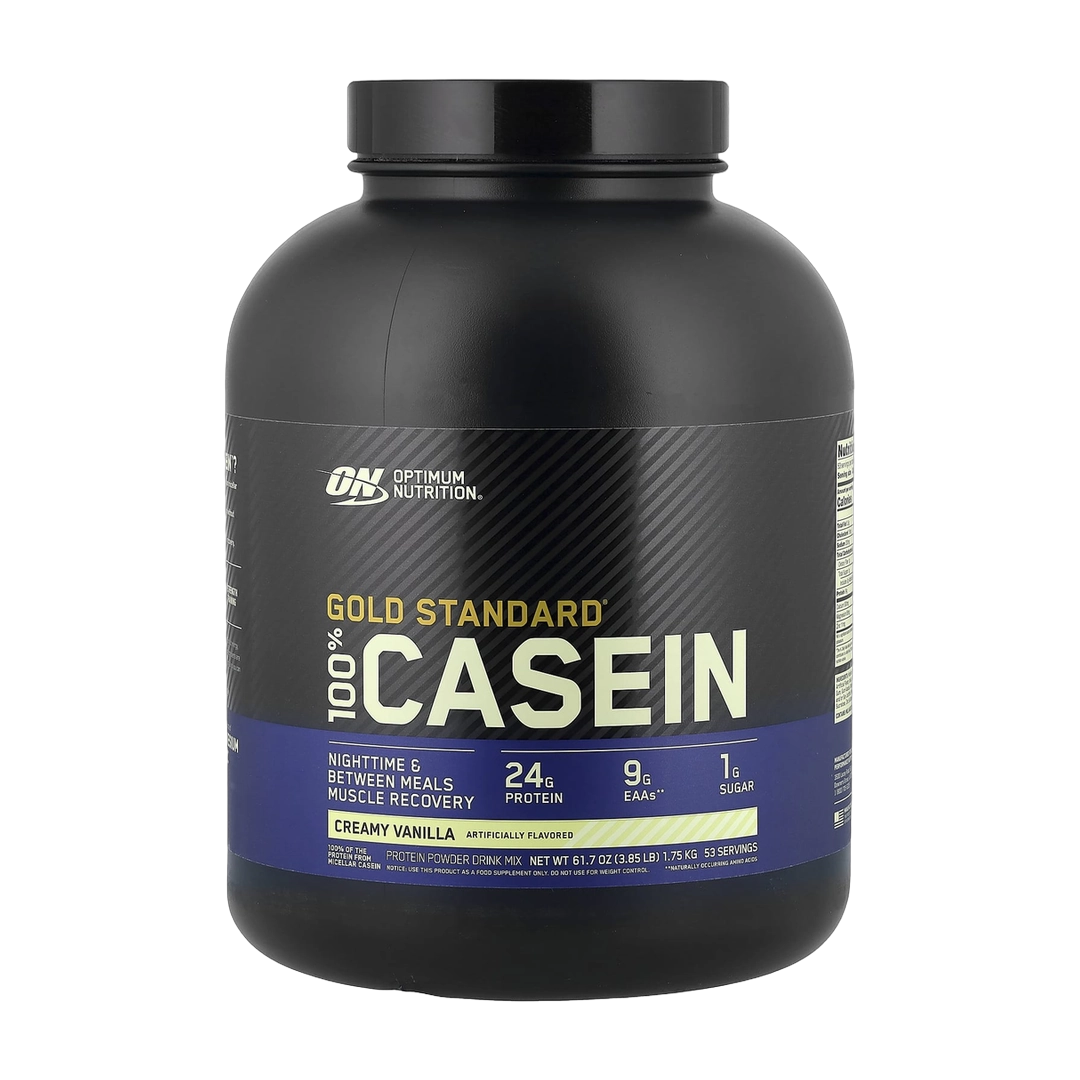Optimum Nutrition, Gold Standard® 100% Casein, Creamy Vanilla, 3.85 lb (1.75 kg)