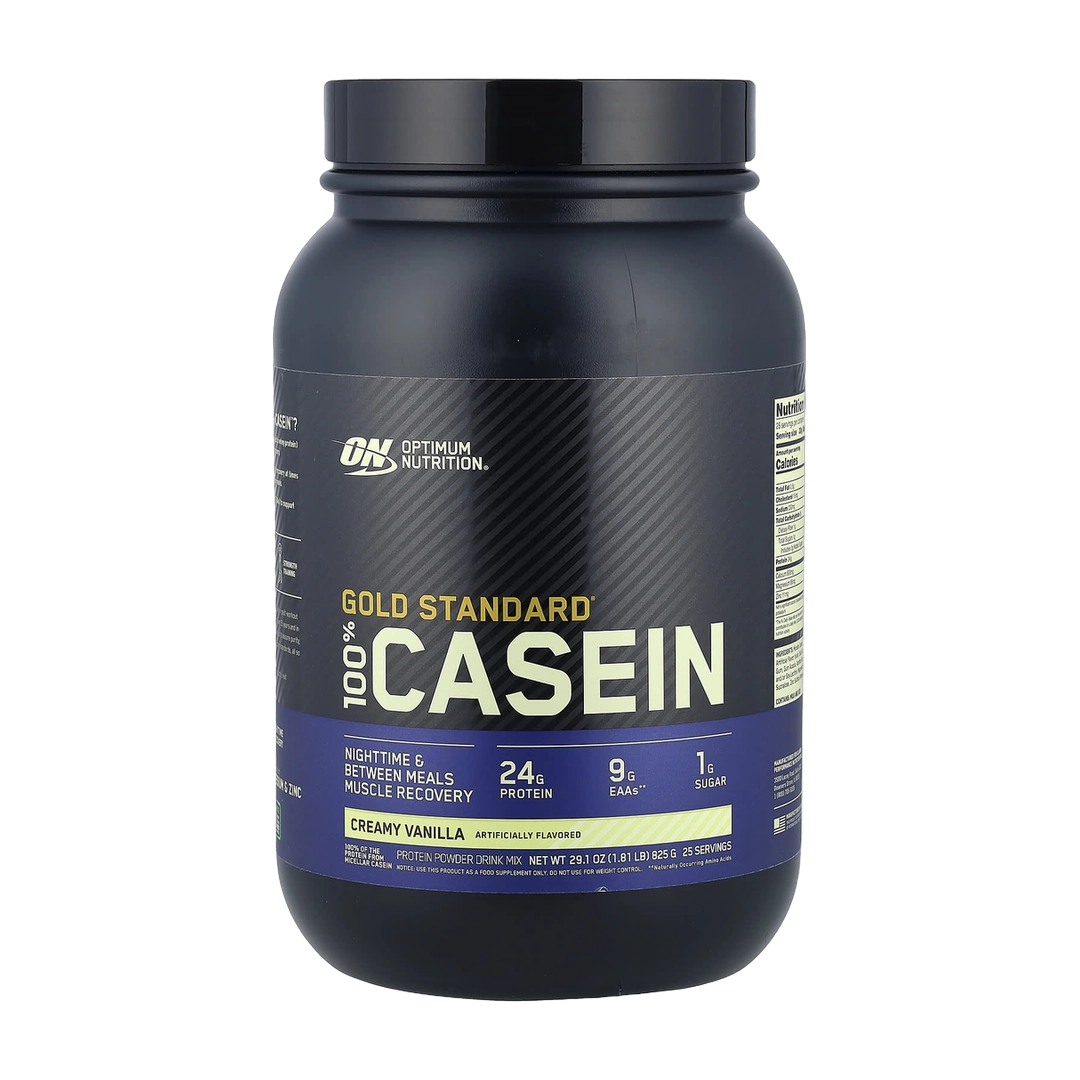 Optimum Nutrition, Gold Standard® 100% Casein, Creamy Vanilla, 1.81 lb (825 g)