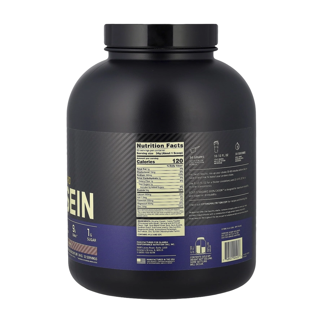 Optimum Nutrition, Gold Standard® 100% Casein, Chocolate Supreme, 3.97 lb (1.8 kg)
