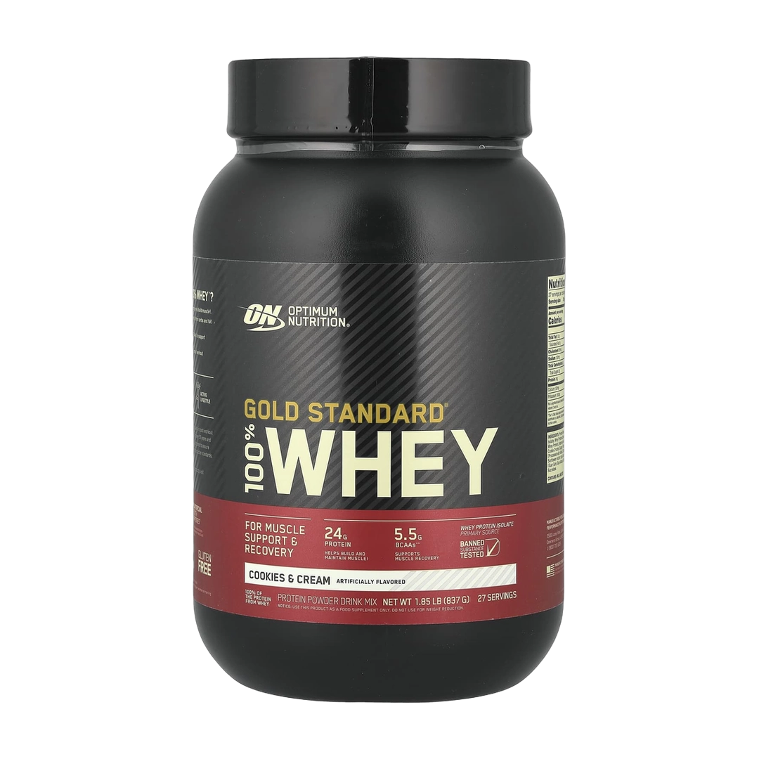 Optimum Nutrition, Gold Standard® 100% Whey, Cookies & Cream, 1.85 lb (837 g)