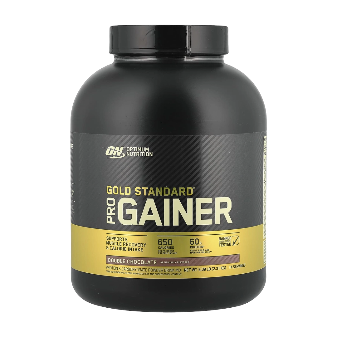 Optimum Nutrition, Gold Standard® Pro Gainer, Double Chocolate, 5.09 lb (2.31 kg)