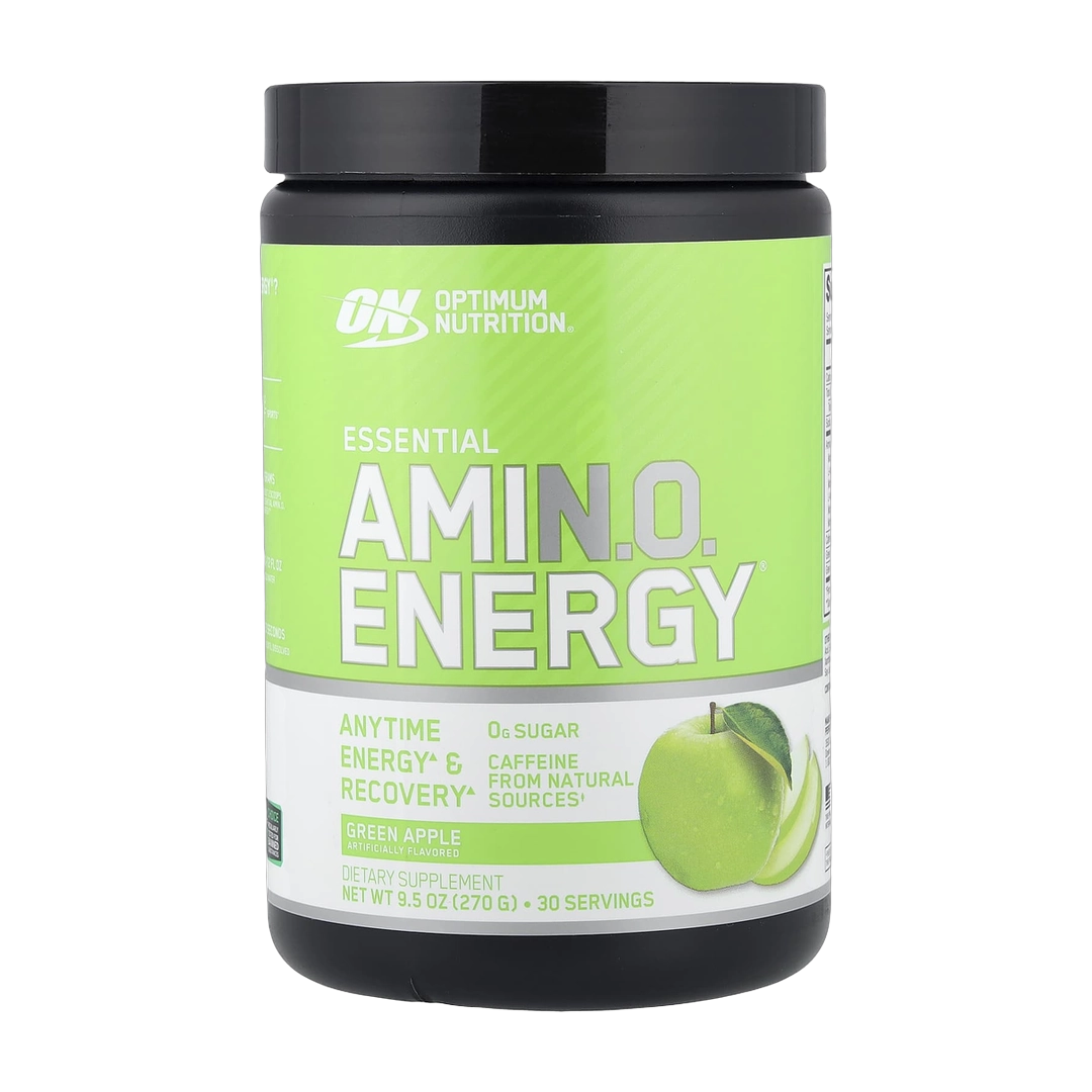 Optimum Nutrition, Essential Amin.O. Energy, Green Apple, 9.5 oz (270 g)