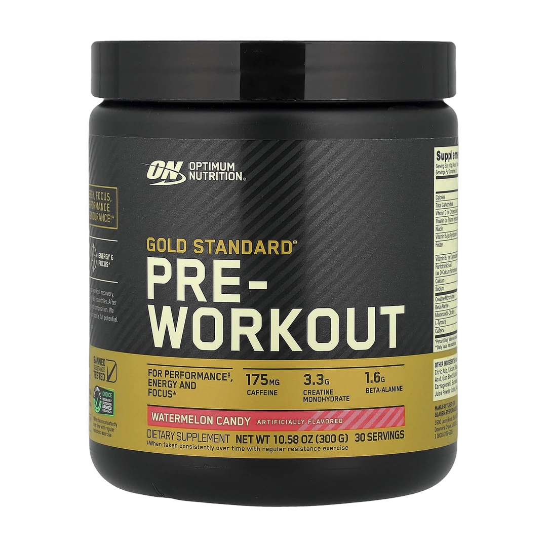 Optimum Nutrition, Gold Standard® Pre-Workout, Watermelon Candy, 10.58 oz (300 g)