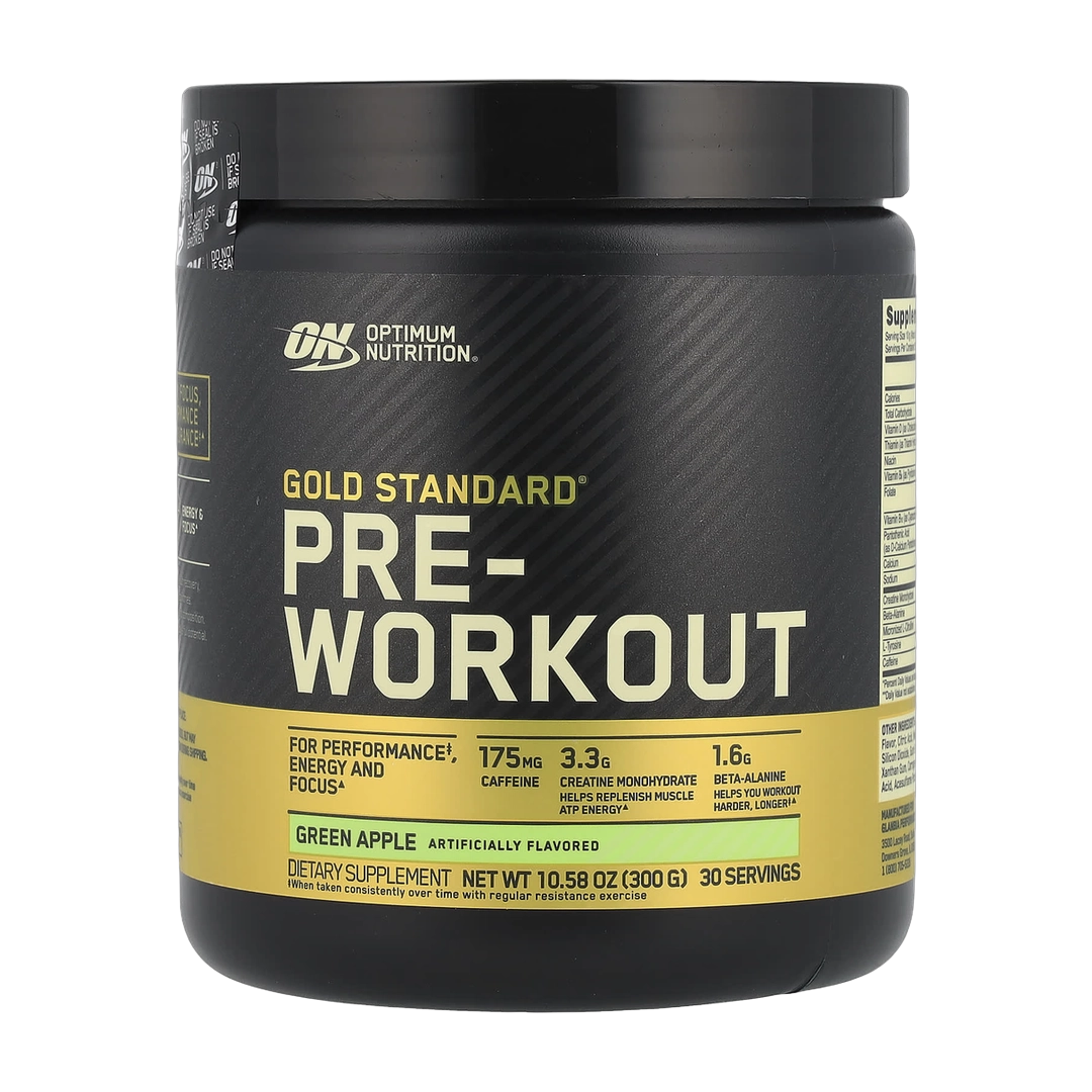 Optimum Nutrition, Gold Standard® Pre-Workout, Green Apple, 10.58 oz (300 g)