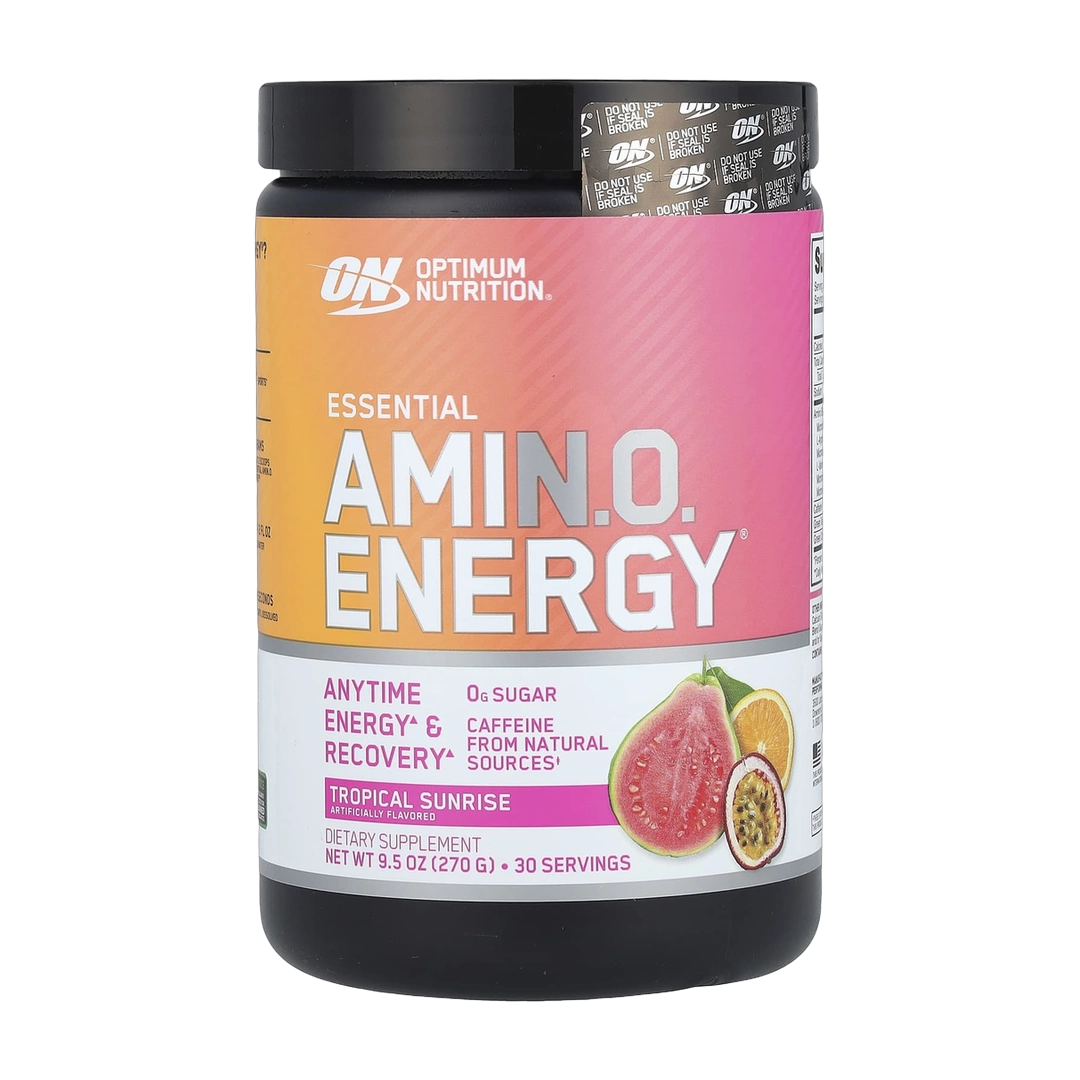 Optimum Nutrition, Essential Amin.O. Energy®, Tropical Sunrise, 9.5 oz (270 g)