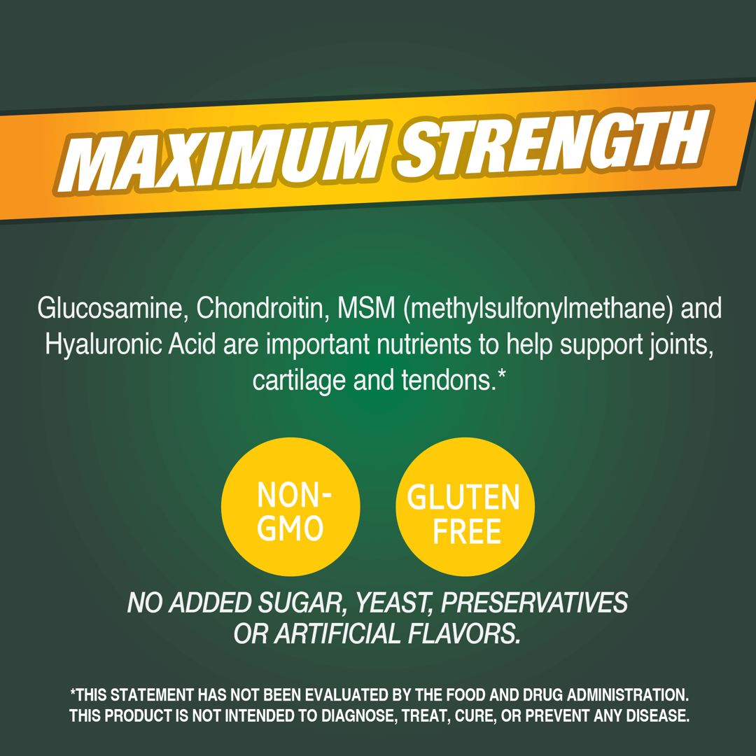 21st Century, Glucosamine & Chondroitin Plus Hyaluronic Acid + MSM, 120 Tablets lifestyle image