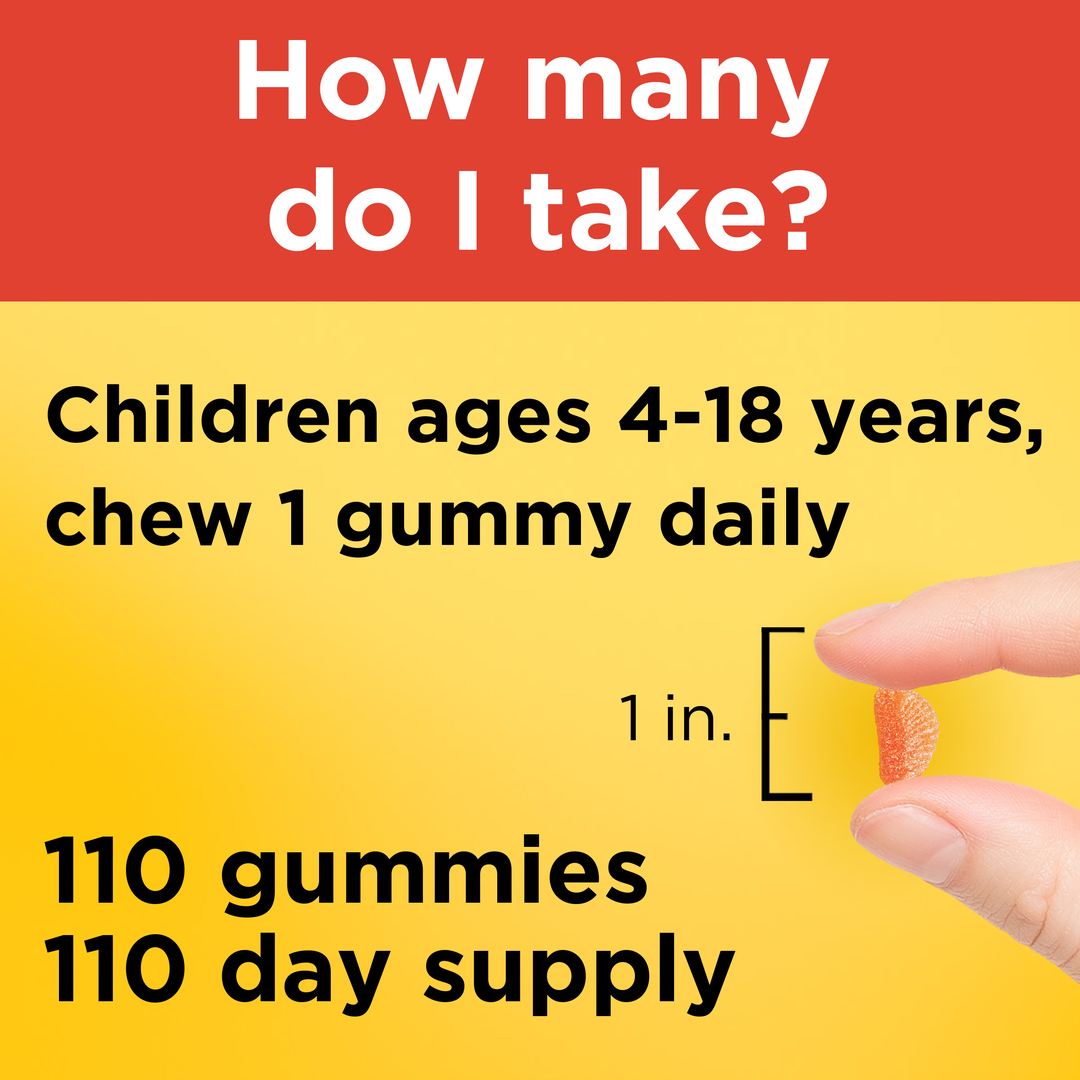 Nature Made, Kids First Vitamin C Gummies for Kids, 110 Gummies lifestyle image